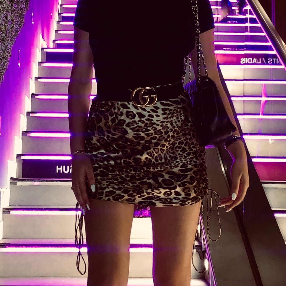 Leopard Skirt